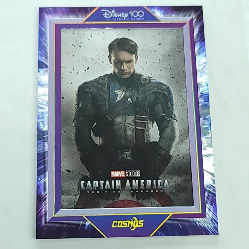 Captain America First Kakawow Cosmos Disney 100 All Star Movie Poster 260/288
